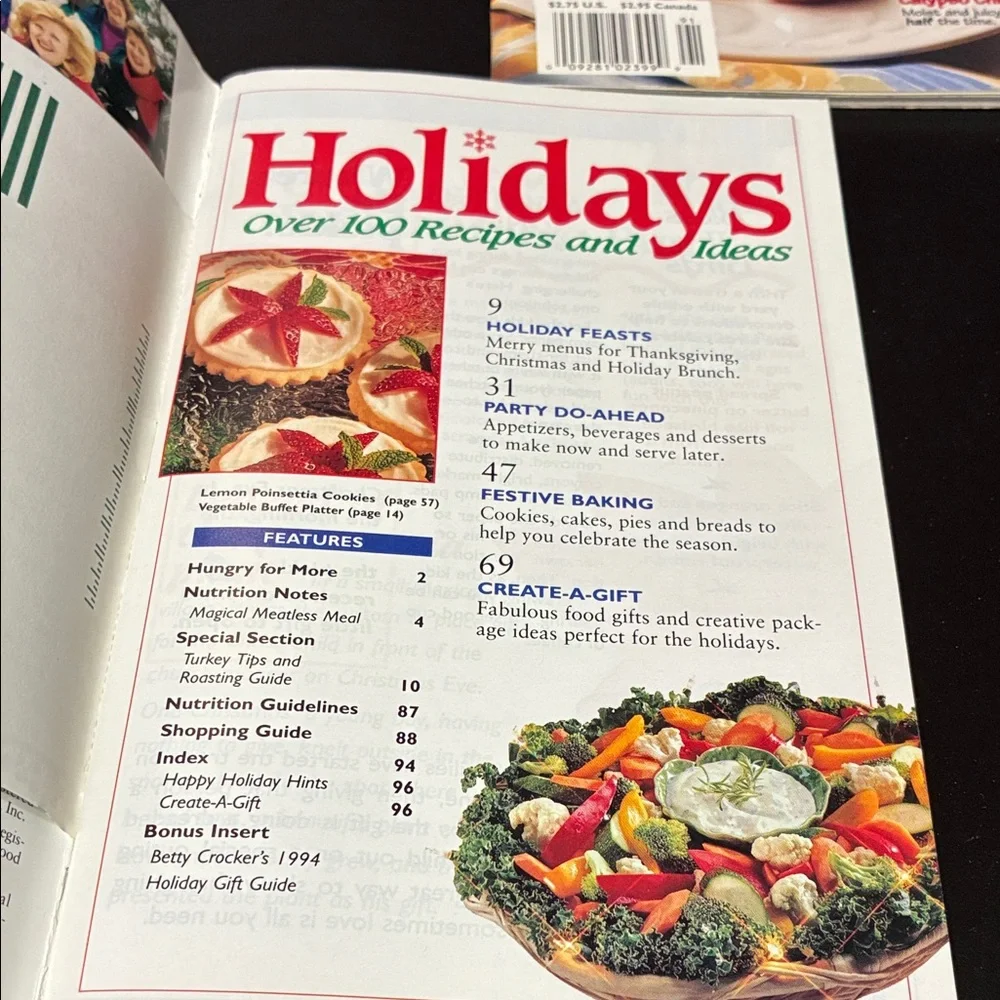 Betty Crocker vintage four piece set of Cookbooks